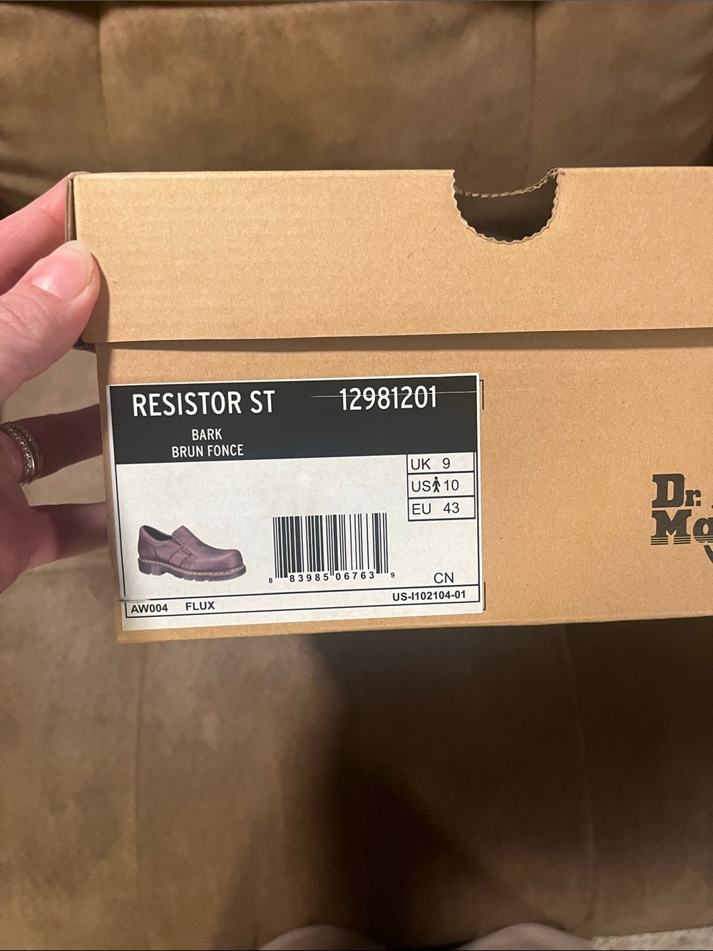 Dr Martens resistor st shoe size 10 color flux